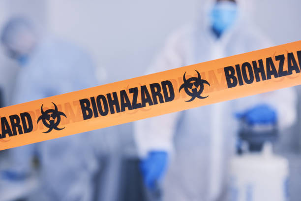 Professional Biohazard Cleanup technician working in Lebanon, TN